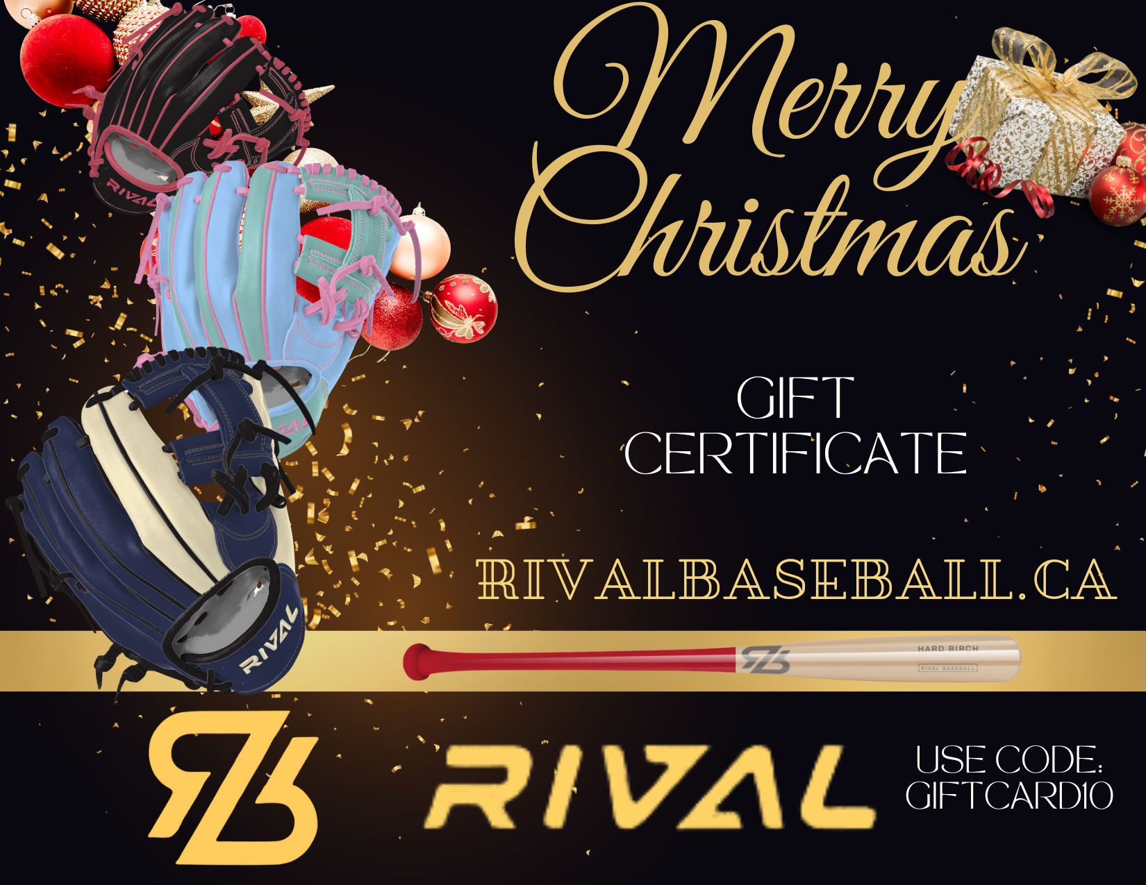 Rival Baseball Gift Card